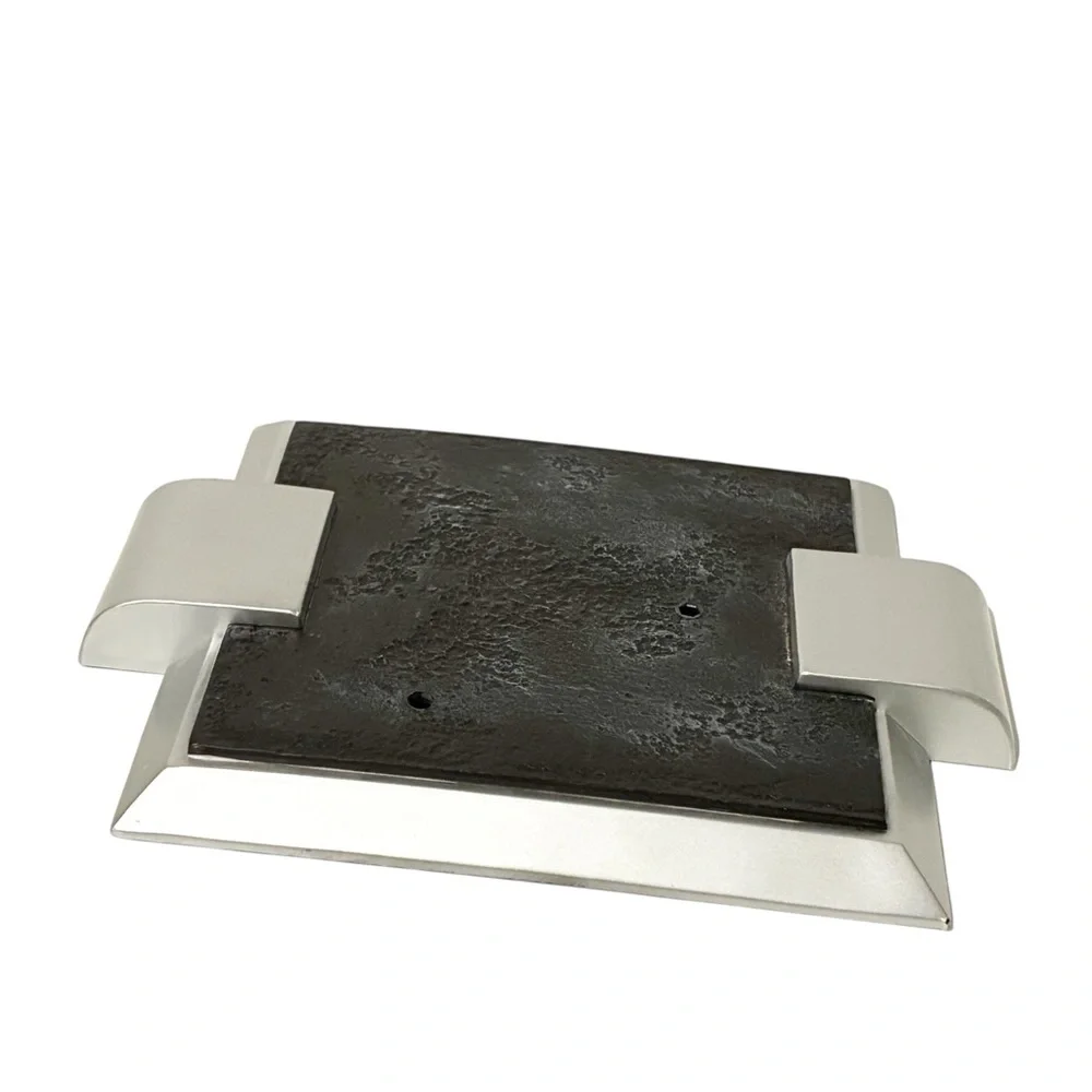 DC Direct Alex Ross Silver‎ Black Square Pegs Classic Display Base Stand Diorama